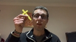 Thumbnail image for Ahead of our Church at Home Service on Palm Sunday Richard Thompson shows us how to make our own “palm” cross