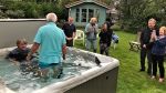 Thumbnail image for Could it be a first… a hot tub baptism?