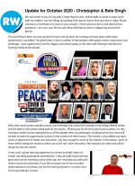 Thumbnail image for Chris and Bela Singh’s October newsletter, Covid-19 may have grounded Chris but the world of WEC continues