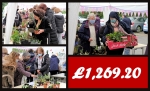 Thumbnail image for Despite torrential rain MBC’s gazebo plant sale raises over £1,250